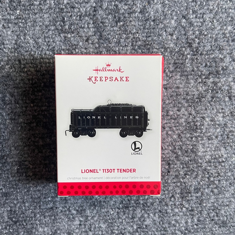 Hallmark Keepsake 2013 Lionel 1130T Tender Metal Christmas Ornament QXI2142